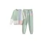[Women's Crew Neck]Light Green & Multicolor