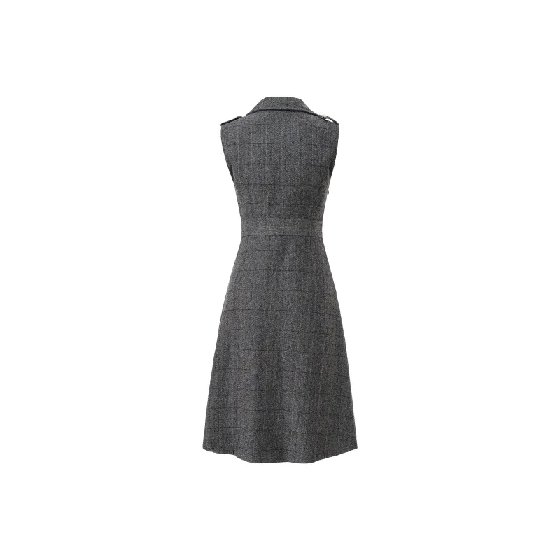 CYANINE SEA Sleeveless Dresses Women's Gray-1