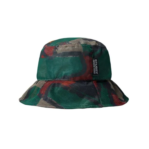 Stussy Polyester Bucket Hats Unisex Multicolor