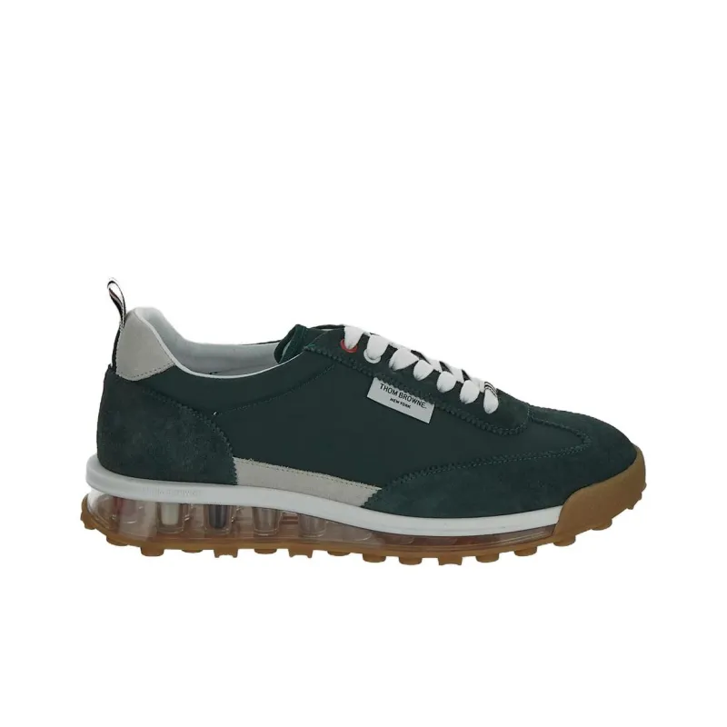 THOM BROWNE Translucent Sole Lace Up Sneakers-1