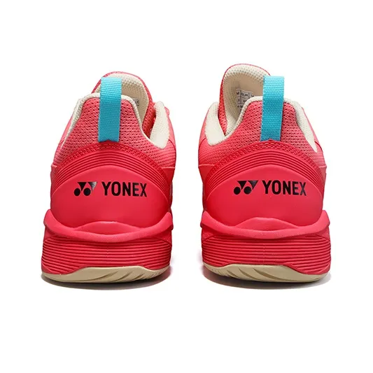YONEX Ower Cushion Breathable Low Top Tennis Shoes Unisex Red-3
