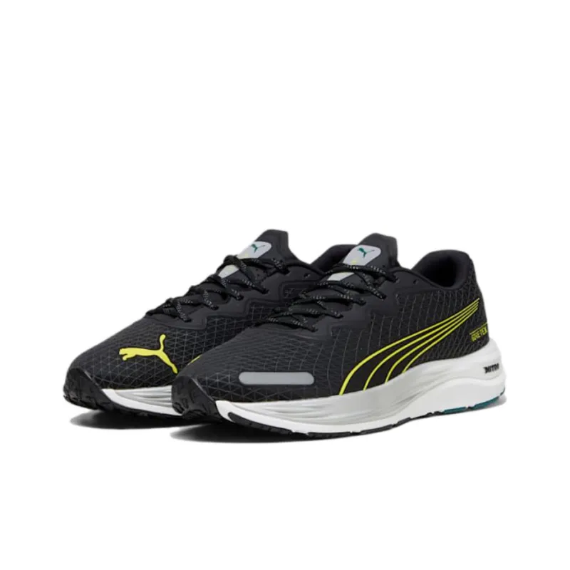 PUMA Velocity Nitro 2 Gtx 'Black Yellow Burst'-2