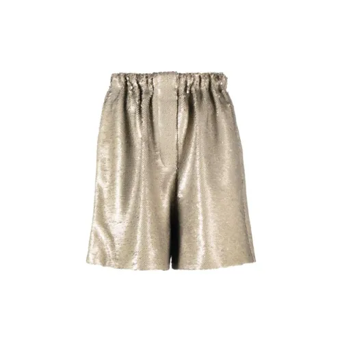 THE FRANKIE SHOP Casual Shorts Women's Gold