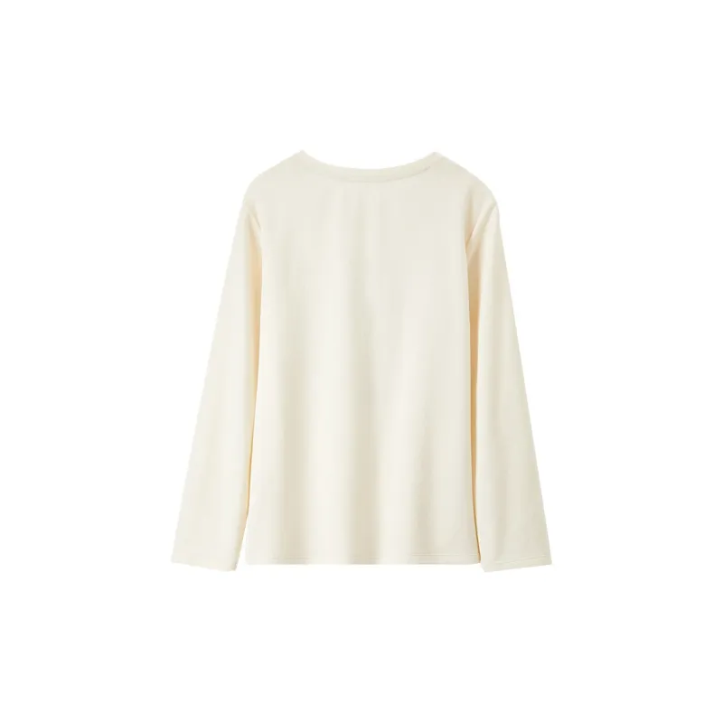 FANQIN T-Shirts Women's Apricot-1