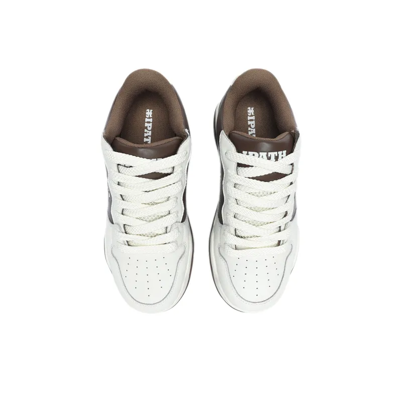 IPATH Kenny V.1 Heston Wear Resistant Slip Resistant Low Top Skateboard Shoes Men's Beige Brown-3