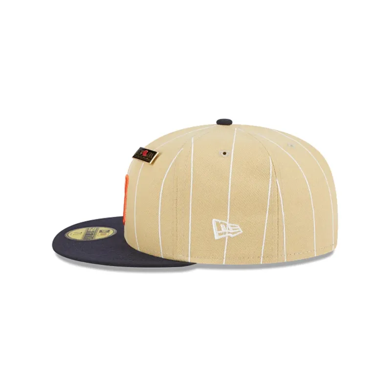 New Era Polyester Baseball Caps Unisex Khaki-4