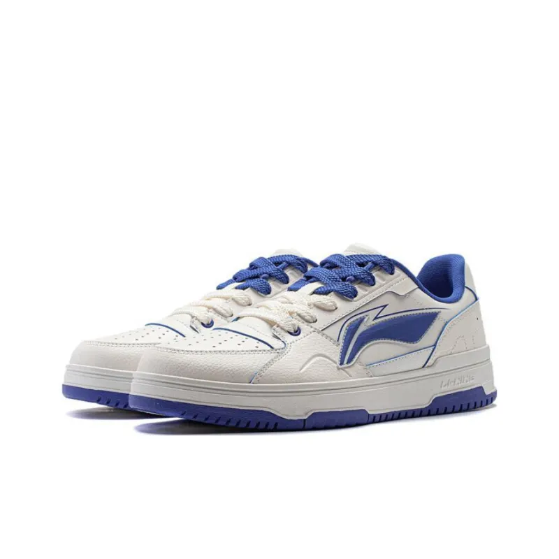 LiNing Tianji 2.0 Anti Slip And Wear Resistant Lightweight Low Top Skateboard Shoes Men's Blue White-2
