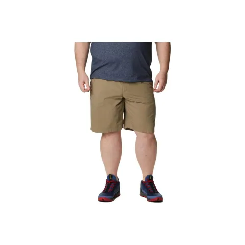 Columbia Casual Shorts Men Dark Khaki