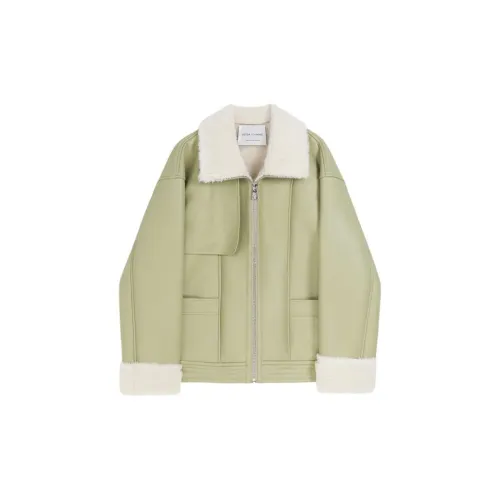 VEGA CHANG Jackets Women's Bamboo Green