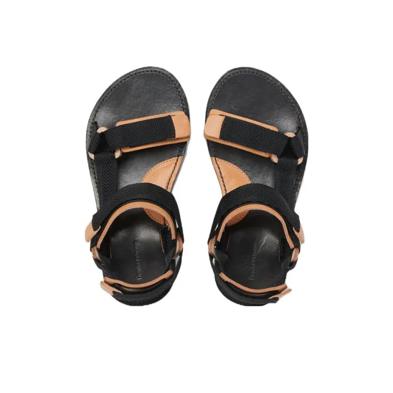 Hender Scheme Webb Beach Sandals Men's Black Brown-3