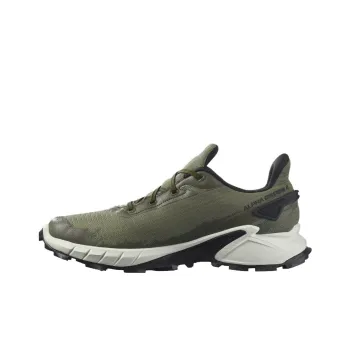 SALOMON CROSS Slip Resistant, Abrasion Resistant, And Balanced Low Top Outdoor Shoes Men's Green