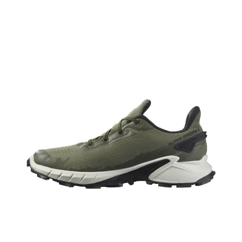 SALOMON Cross Casual Shoes Men Low-Top Green