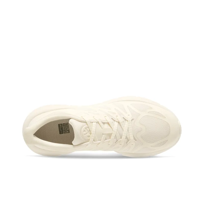 BMAI Expeditionary Pure Light Mixed EVA Physical Foam Low Top Running Shoes Women's Sea Sand White-3