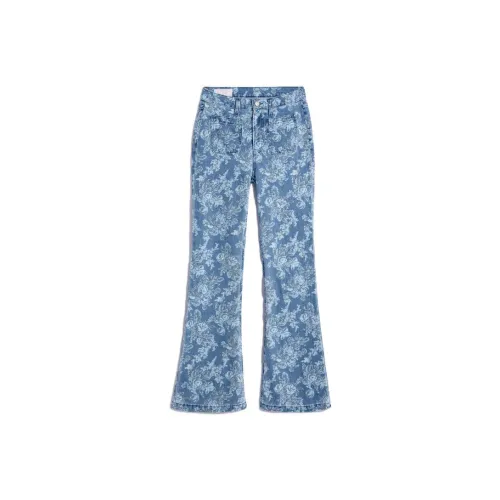 GAP Jeans Women's Blue Print