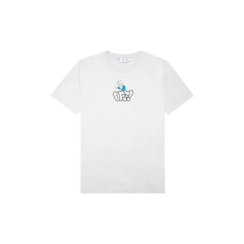 OFF WHITE Off Graffiti Slim Short Sleeve Tee