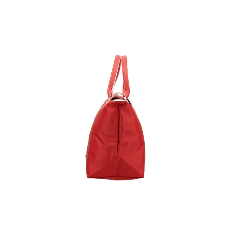 LONGCHAMP Le Pliage Club Nylon With Leather One Shoulder Handbag Regular Women's Red-2