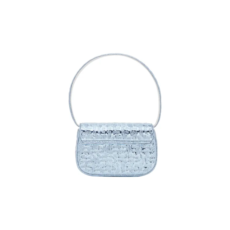 DIESEL Ff 1DR Metallic-effect Shoulder Bag-2