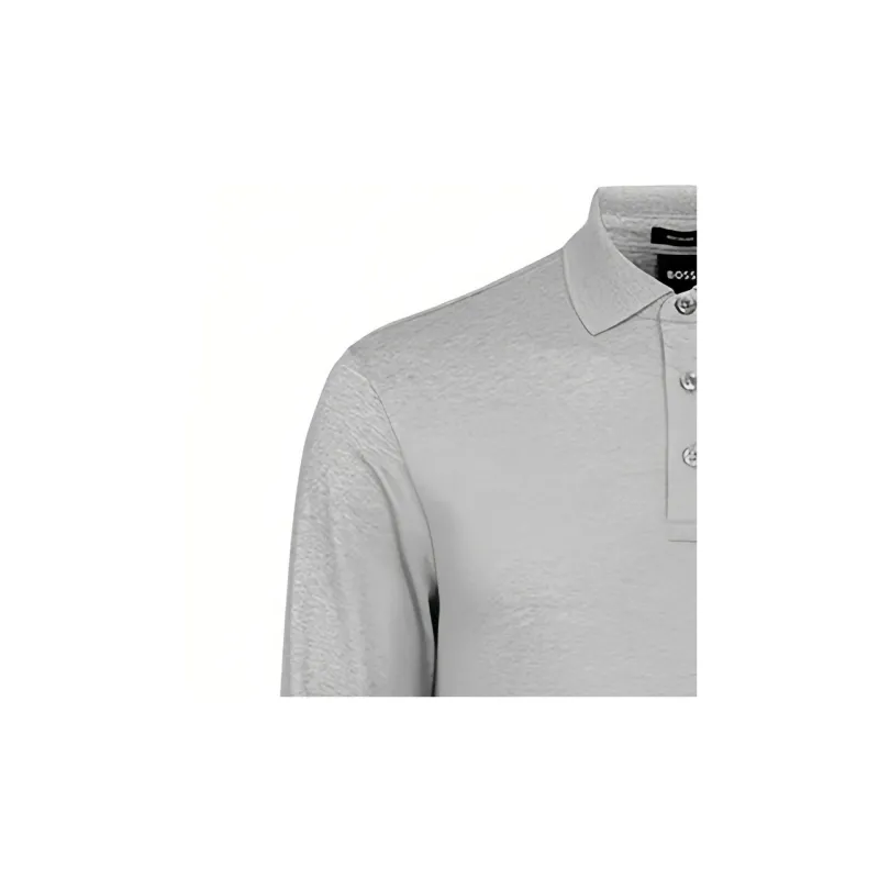 HUGO BOSS Logo-appliqué Cotton Polo Shirt-3