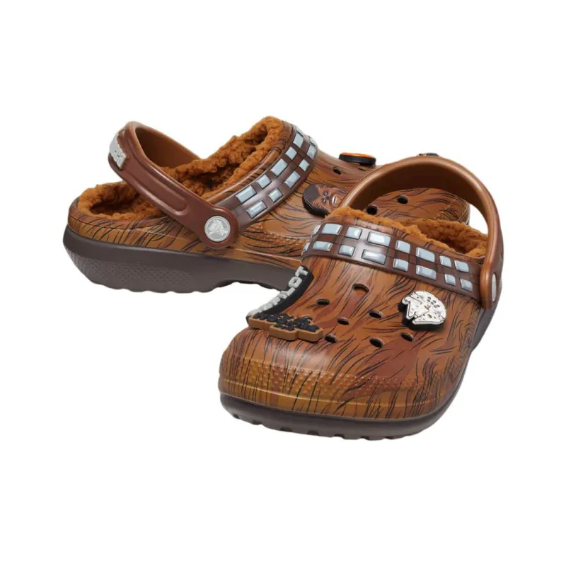 Star Wars x Crocs Classic Lined Clog 'Chewbacca' Clogs Unisex Brown-2