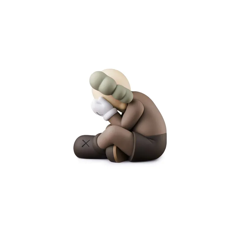 KAWS Figures SEPARATED COMPANION 21ss Trendy Figures Brown/Gray/Black 20cm-1