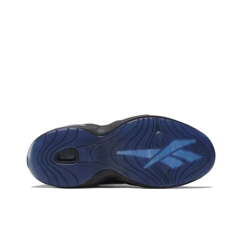 Reebok Question Mid Black And Blue-4