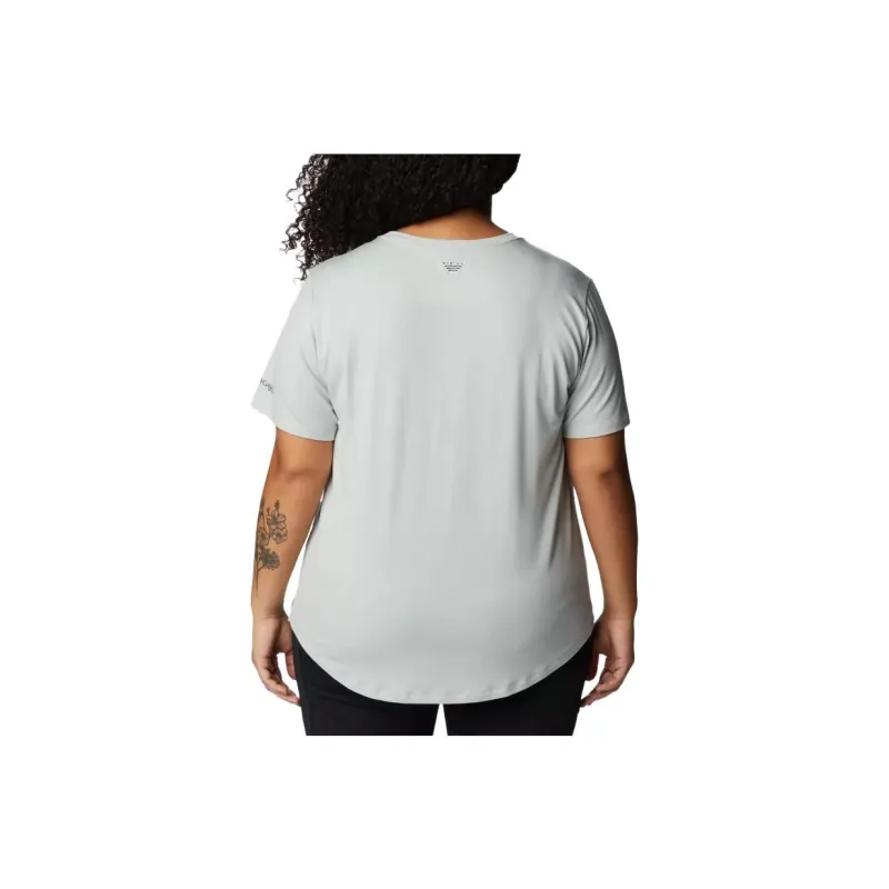 Columbia T-Shirts Women's Cool Green-1