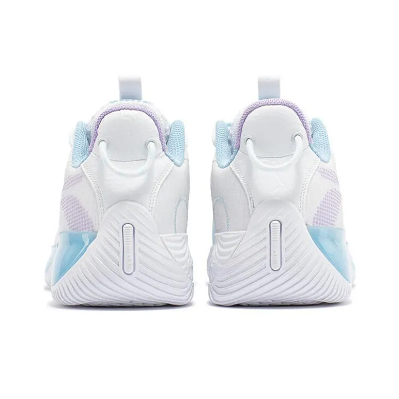 361° AG LVL UP 1 Ice Blade SE Shock Absorbers With Slip Resistant Features Low Top Basketball Shoes Men's White-3