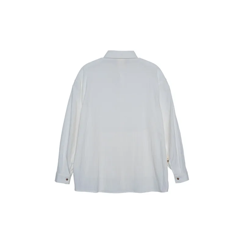 BASIC MATCH Shirts Unisex White-1