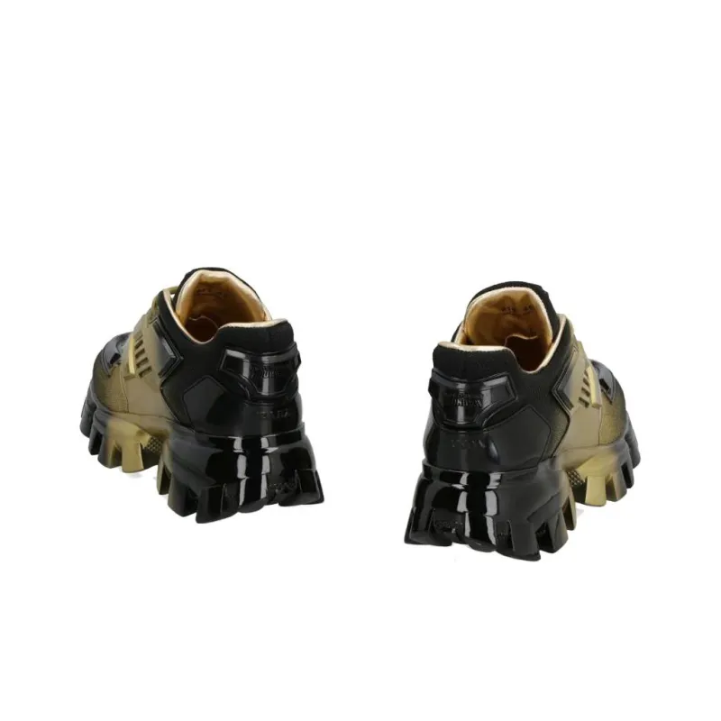 PRADA Cloudbust Thunder Low Top Casual Shoes 5cm Women's Platinum-3