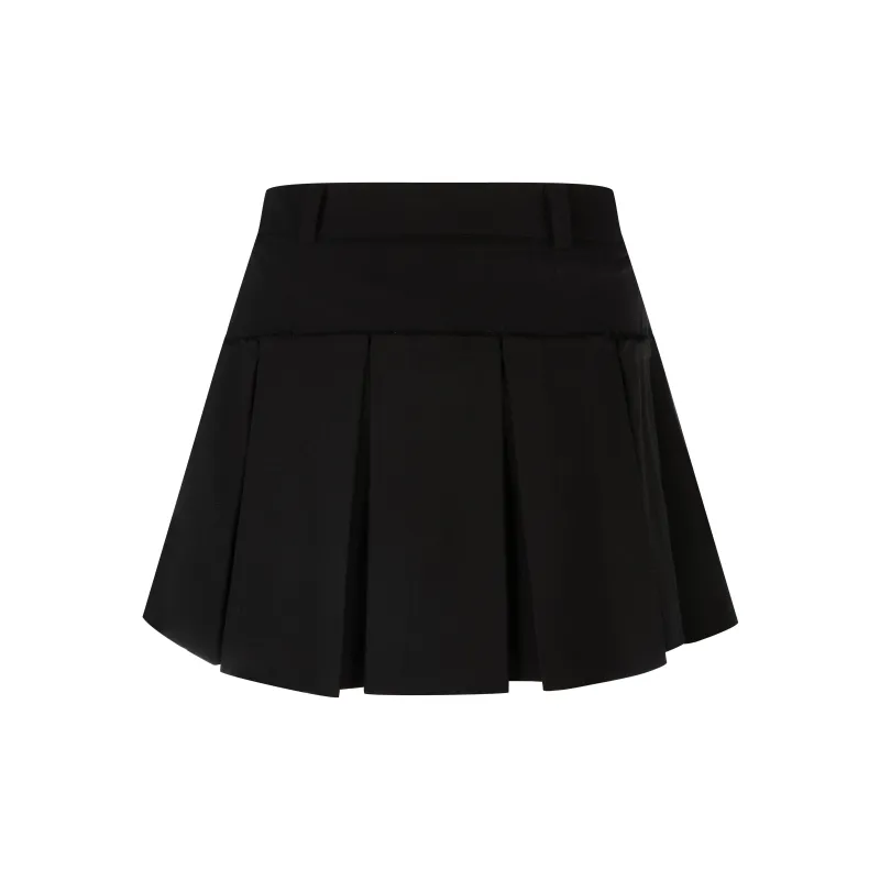 HERLIAN Casual Short Skirts Women's Black-1