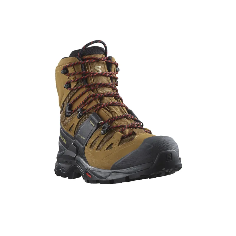 SALOMON XT Quest 4 Slip Resistant Waterproof High Top Outdoor Shoes Men's Brown-2