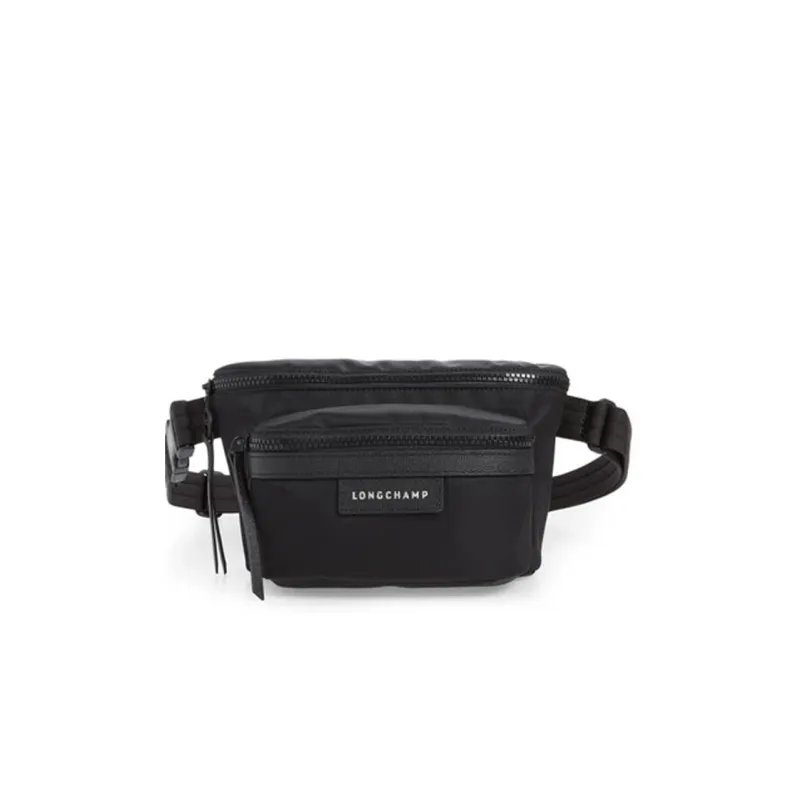 LONGCHAMP Le Pliage Nylon One Shoulder Crossbody Bag Sling Bag Fanny Pack Men's Black-3