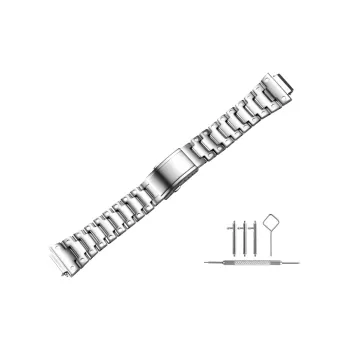 JERALAND Watch Bands Casio Compatibility 200mm Stainless Steel Material Unisex
