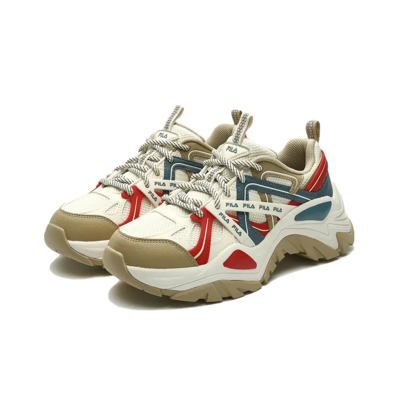 FILA SOFIA 1S Low Top Casual Shoes Women's Beige Grey Umber-2