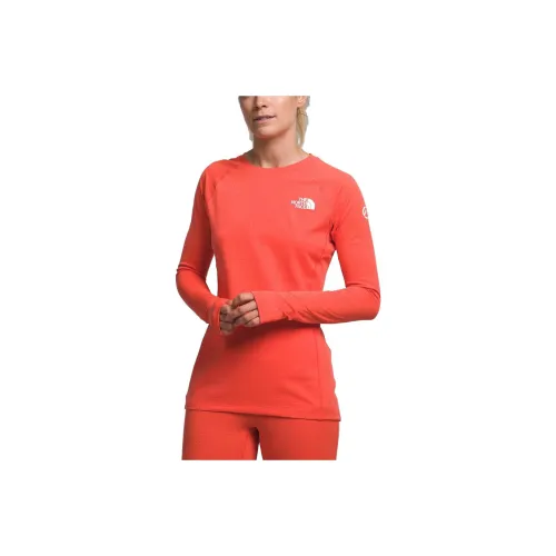 THE NORTH FACE T-Shirts Women's Bright Orange