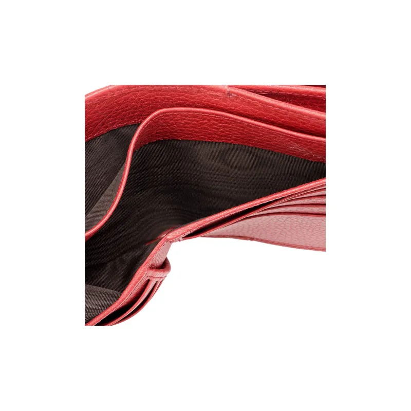 GUCCI Interlocked Gg Wallet Small Red-6