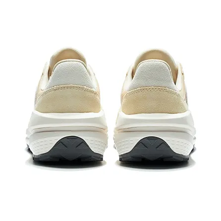 Saucony JAZZ RENEW Anti Slip Wear Resistant Low Top Casual Running Shoes Unisex Yellow White-3