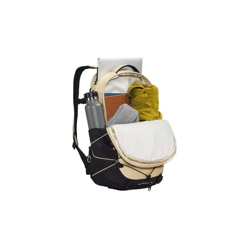 THE NORTH FACE Recycled Nylon Backpack Unisex Beige & Black-3