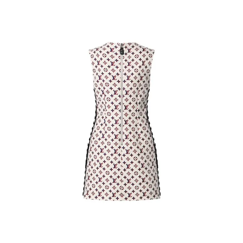 LOUIS VUITTON Sleeveless Dress Women's Pink-1