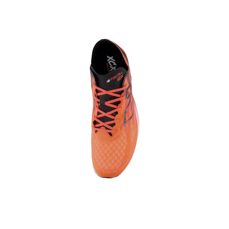 New Balance FuelCell SuperComp XC X Cushioning, Wear Resistant Soccer Shoes Unisex Orange Red-3