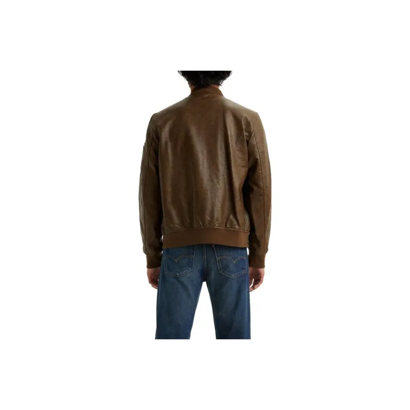 Levis Jackets Men Brown-1
