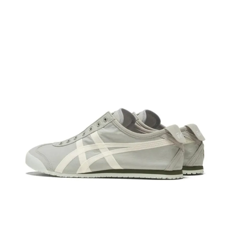 Asics Onitsuka Tiger Mexico 66 Slip On Oyster Grey White-3