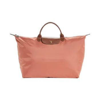 LONGCHAMP Le Pliage Nylon Tote Bag Shopping Bag Travel Bag Handbag Large Size Women's Light Pink