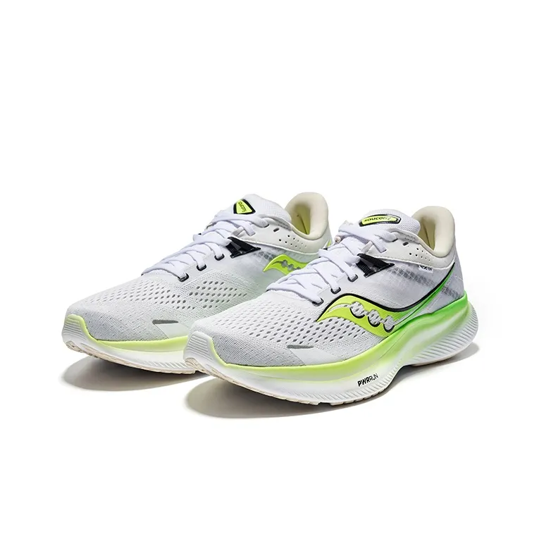 saucony Women's Ride 16 'White Slime'-2