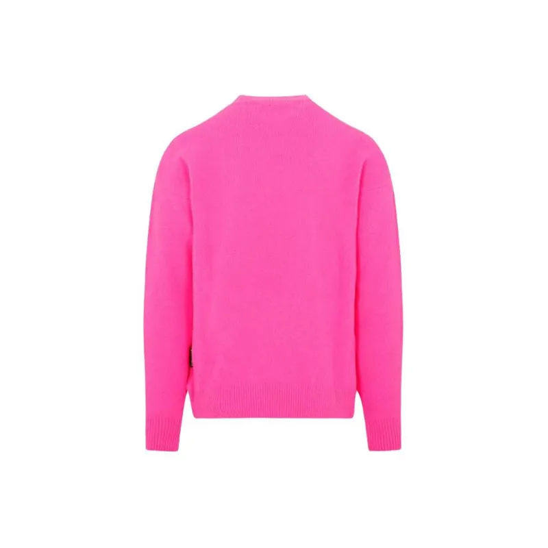 PALM ANGELS Logo embroidered Wool blend Jumper-1