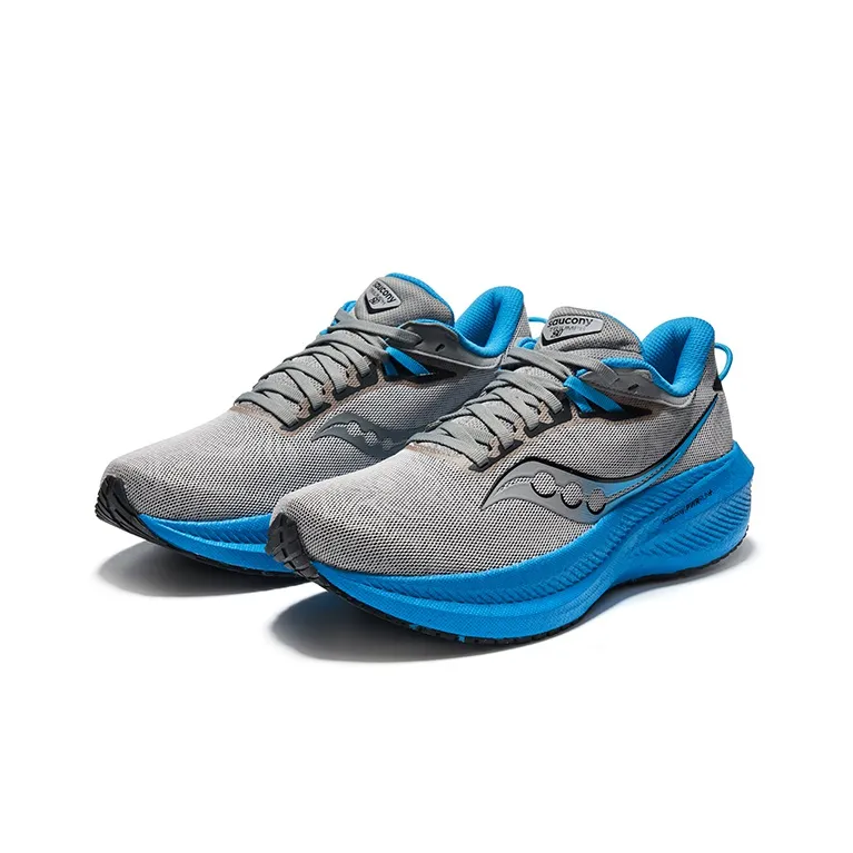 saucony Triumph 21 Grey Blue-2