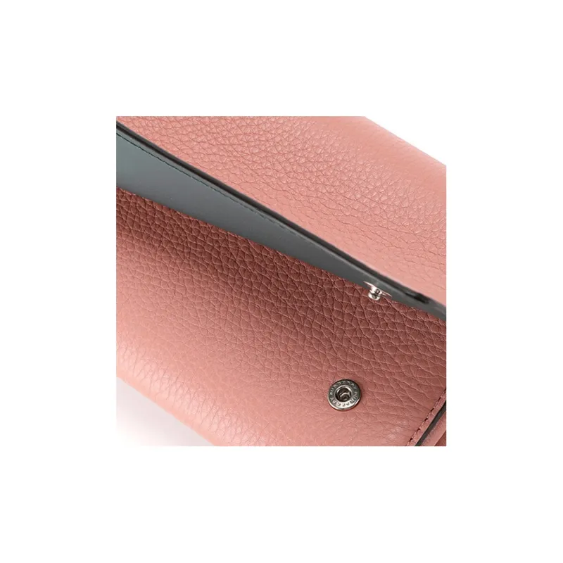 Burberry Leather Wallet 'Pink'-3