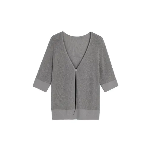 Miss Ha Ya Knitwear Women's Silver Space Gray