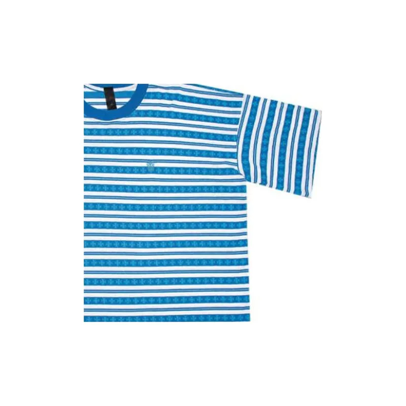 Chrome Hearts T Shirt Men's Blue-5