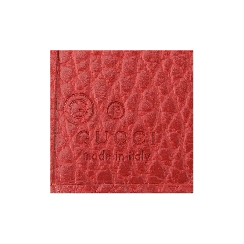 GUCCI Interlocked Gg Wallet Small Red-8